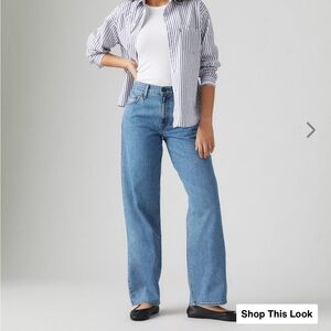 Levi's Low rise baggy jeans